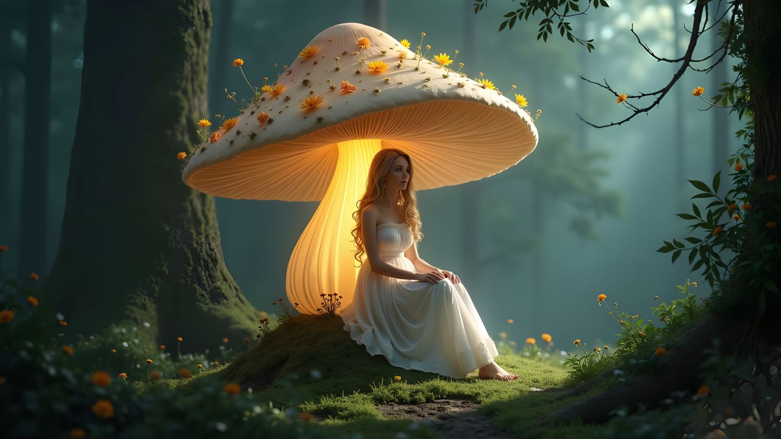 Enchanted Fairy in Whimsical Forest