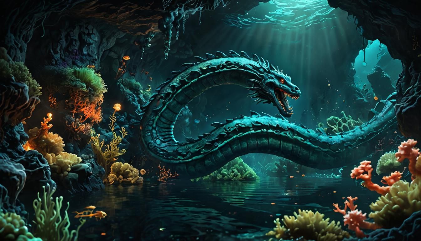 Serpent of the Abyss: Guardian of the Deep