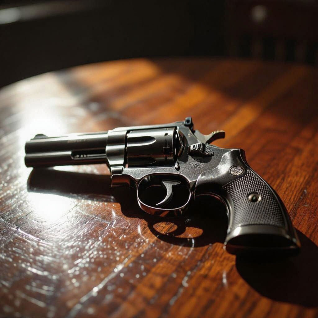 AI Generated Image of a Gun