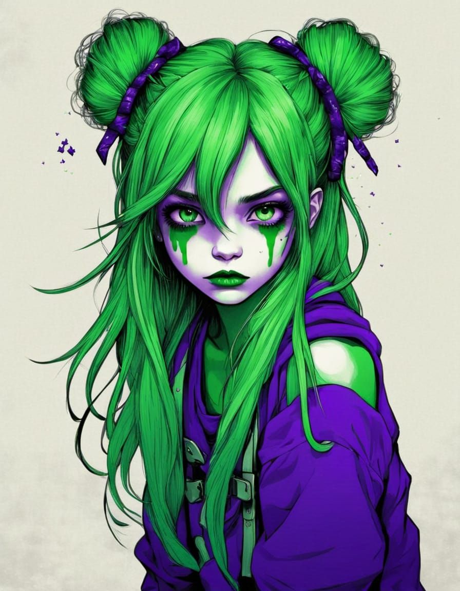 Abstract Portrait Inspired by Mika's Grace Kelly