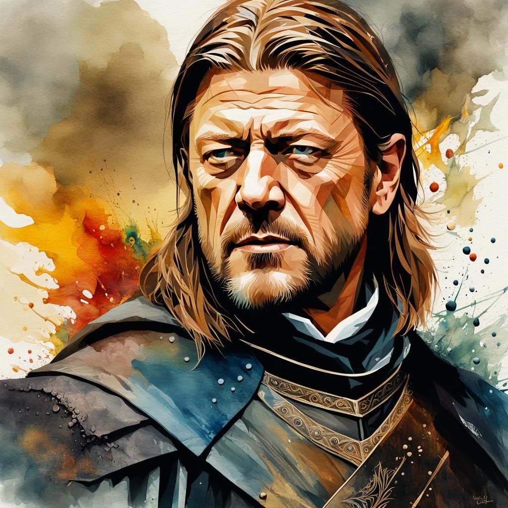 “ I don't fight in tournaments because when I fight a man for real, I don't want him to know what I can do” - Ned Stark