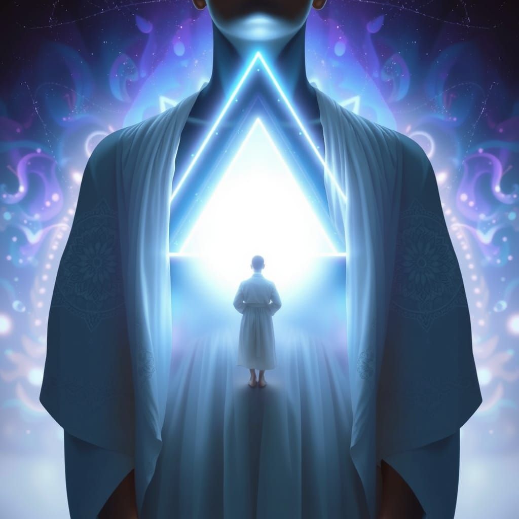 Serene Mystic Discovers Inner Sanctum of Peace