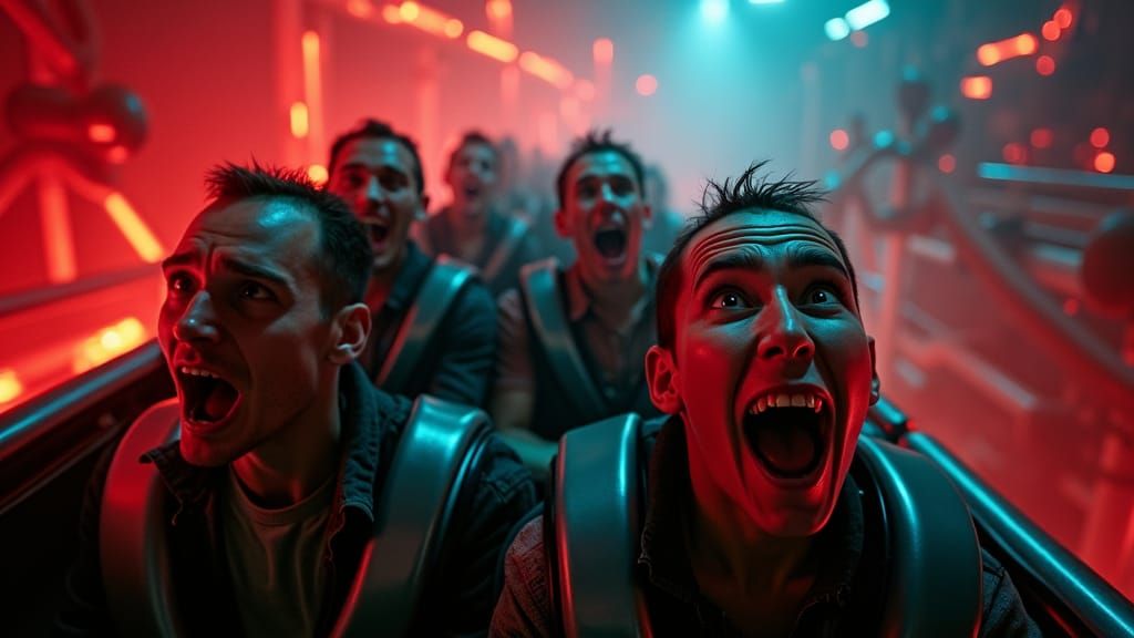 Roller Coaster of Frozen Terror: Cinematic Chiaroscuro