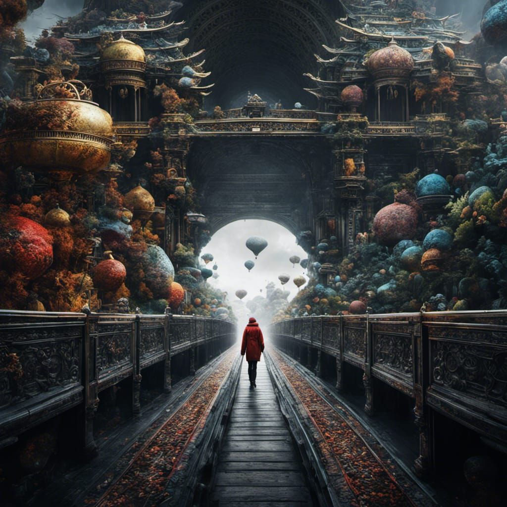 Language Bridge in Hyperdetailed Digital Fine Art