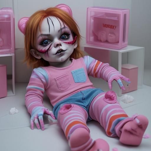 Chucky in pink
