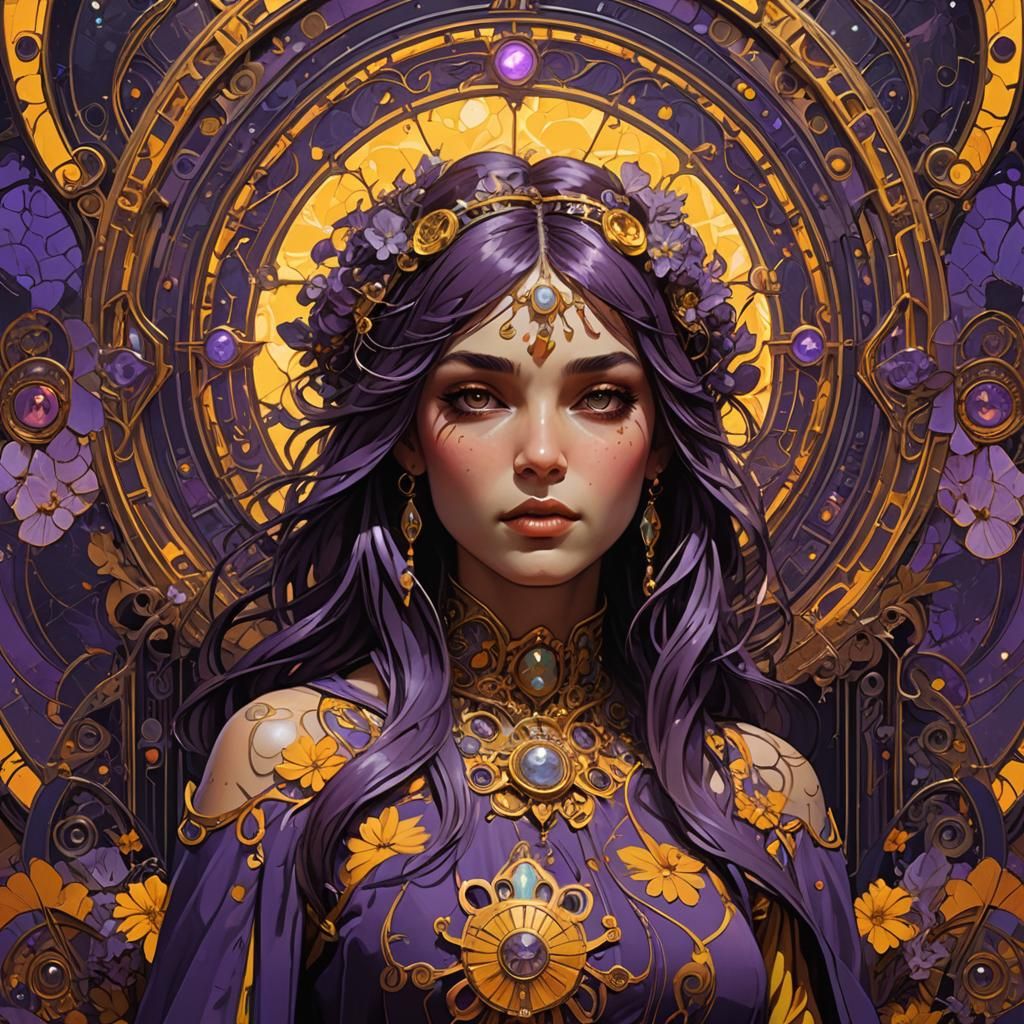 Groovy Dark Fantasy Art in 8k Resolution