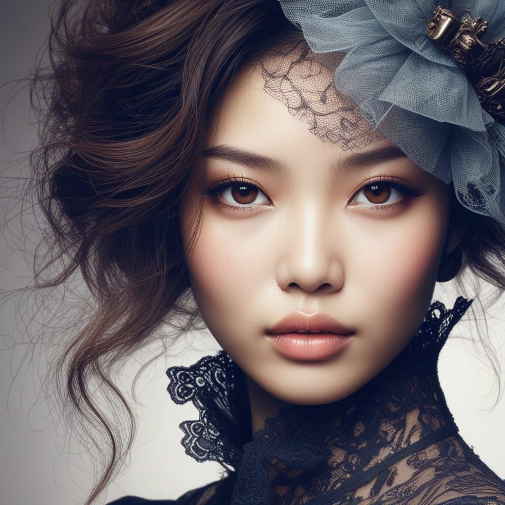 Waves, Lace, Tulle and - Smile!