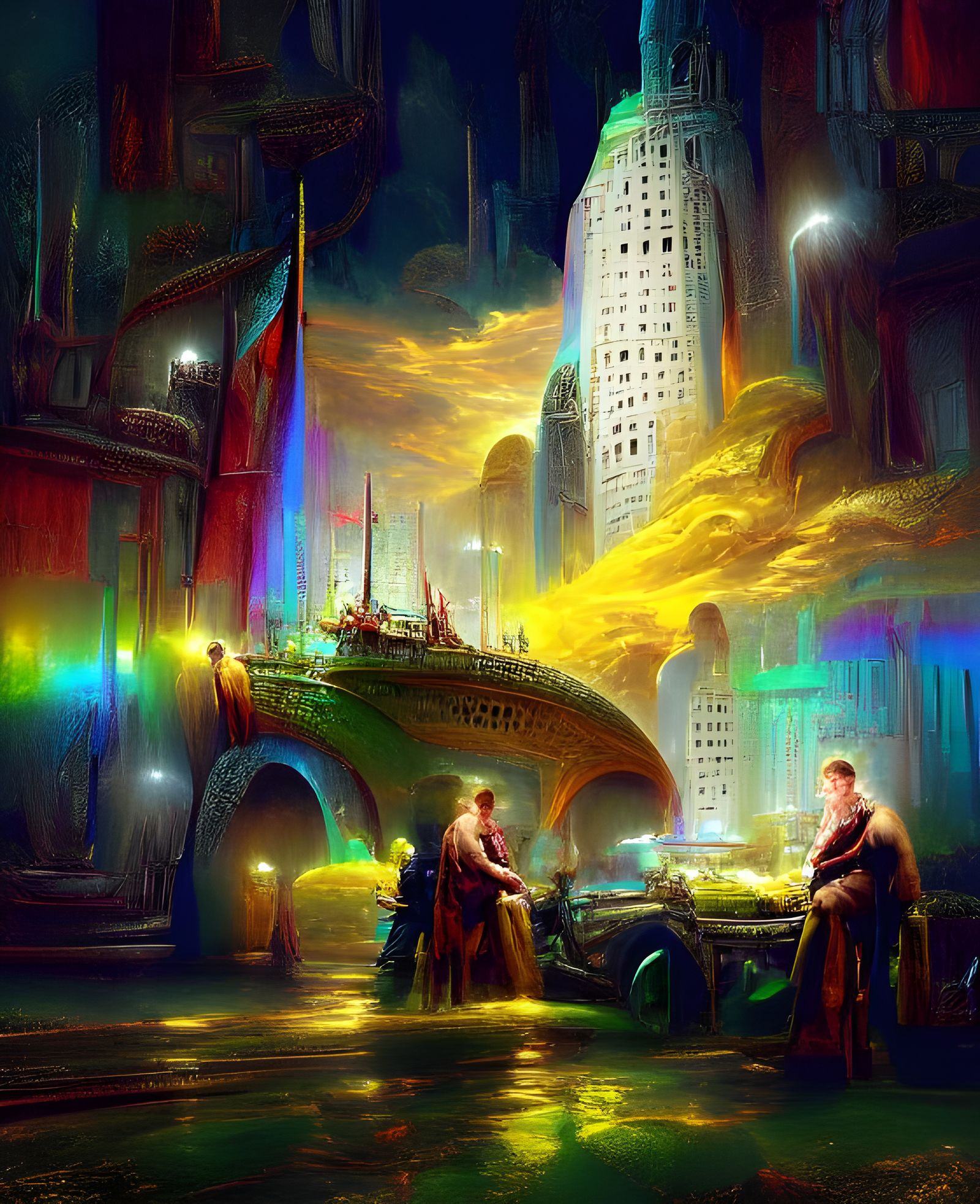 New Asgard City VIII - Ahistorical sci-fi fantasy