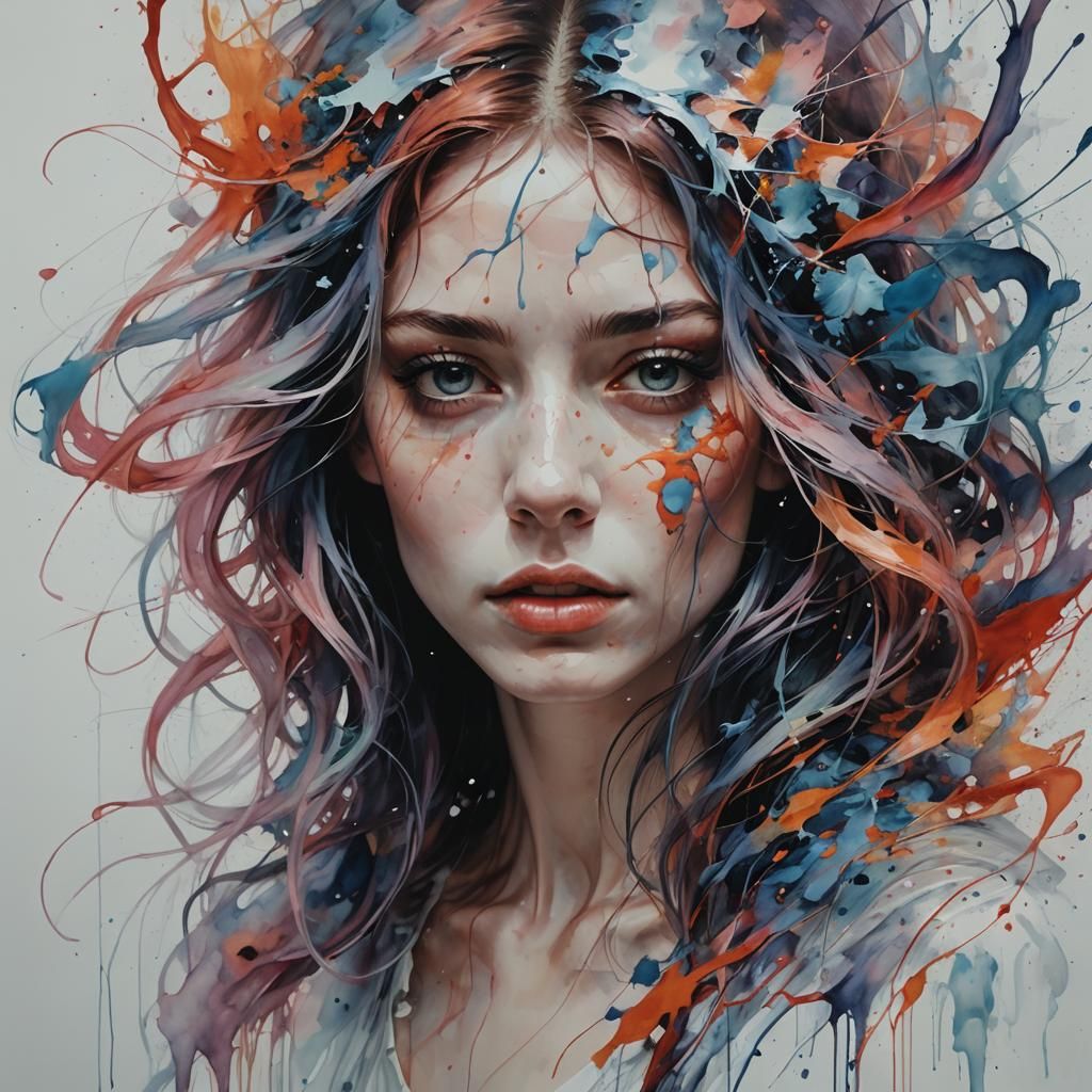 Evocative Music Painting in Hyperdetailed Style