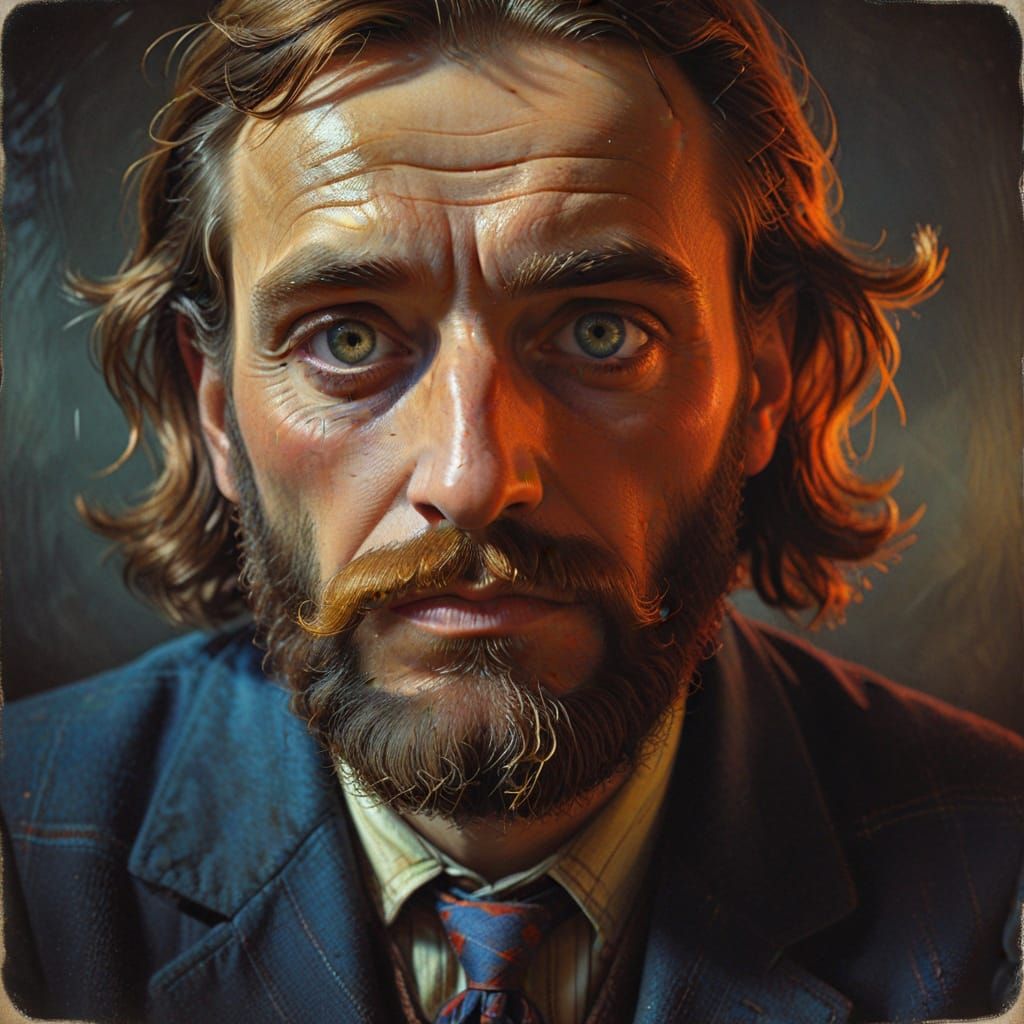 Lonely Guard Officer Walks Alone in Haunted London Fog