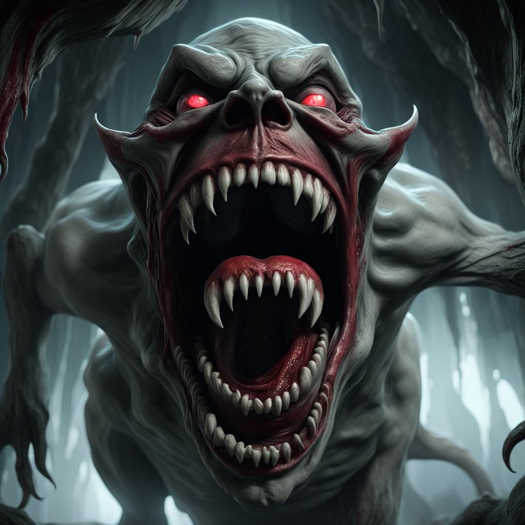 The Monstrous Grin: Unveiling the Terrifying Maw of Orzon
