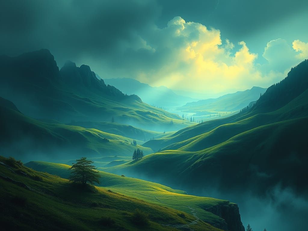 Mystical Álfheimr: A Realm of Norse Mythology