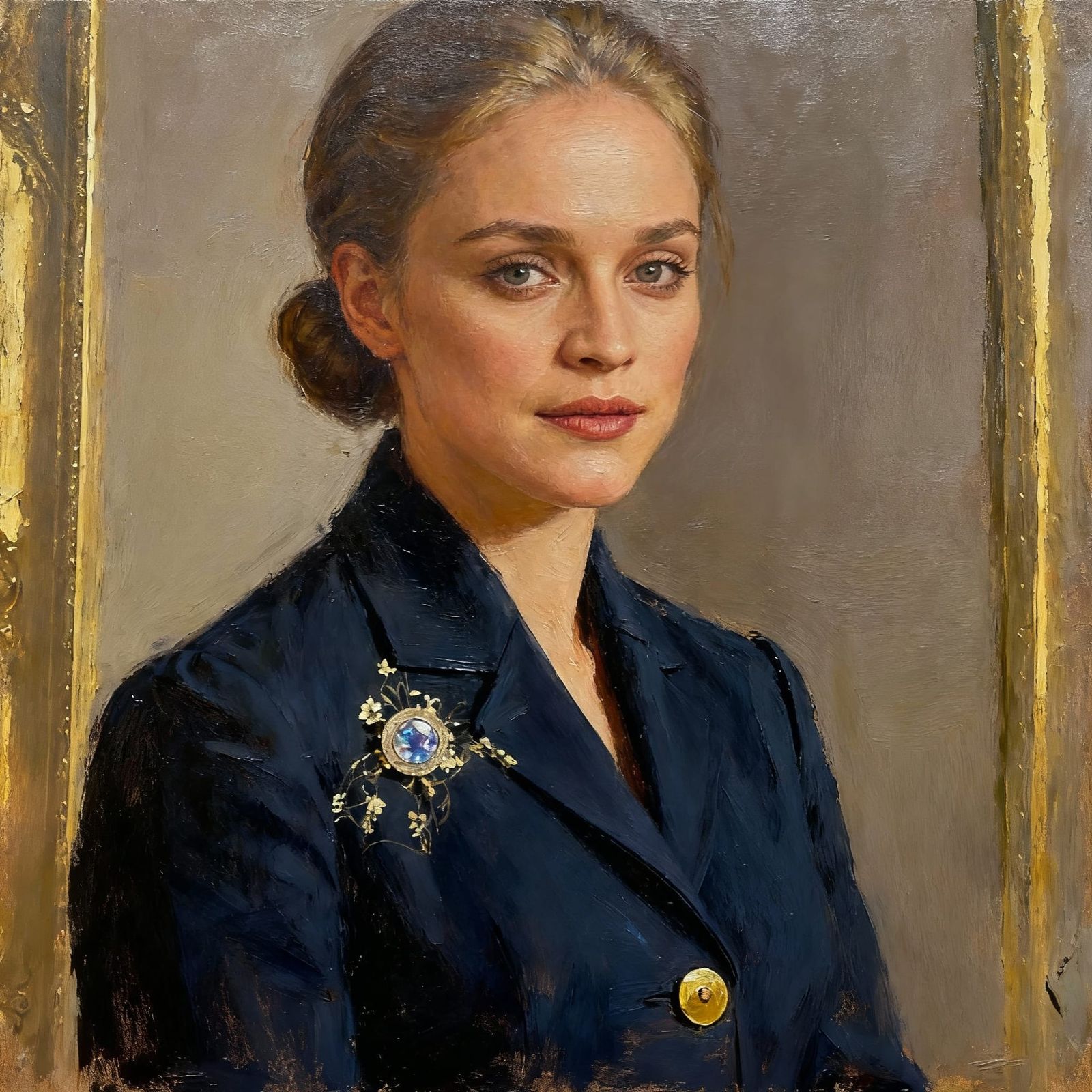 Cinematic Oil Painting: Face Transformation in 8k