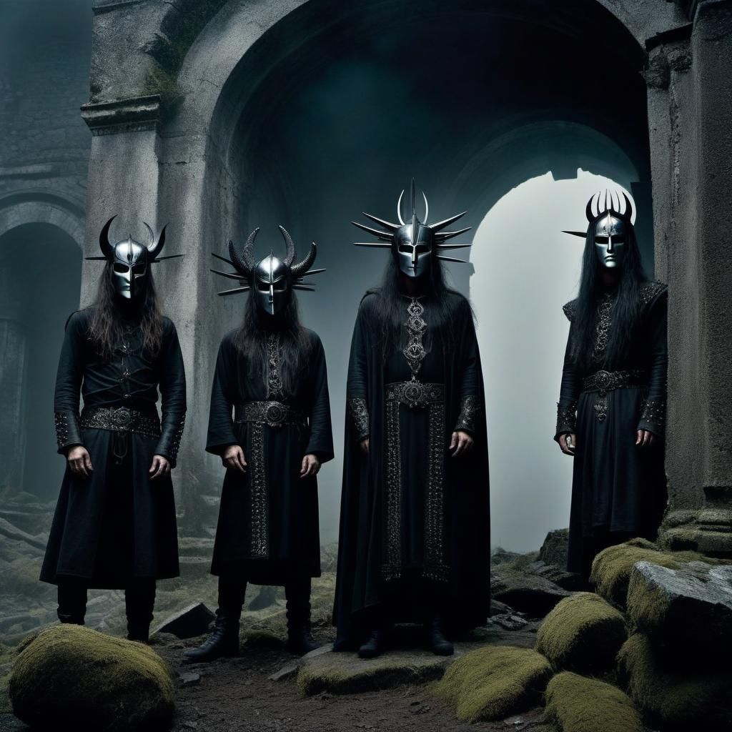 Mysterious Black Metal Band