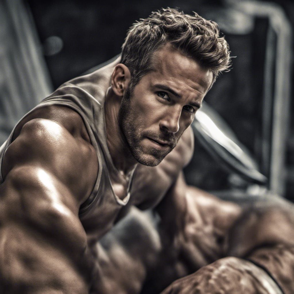 Hyperrealistic Photo of Muscular Man in Underwear