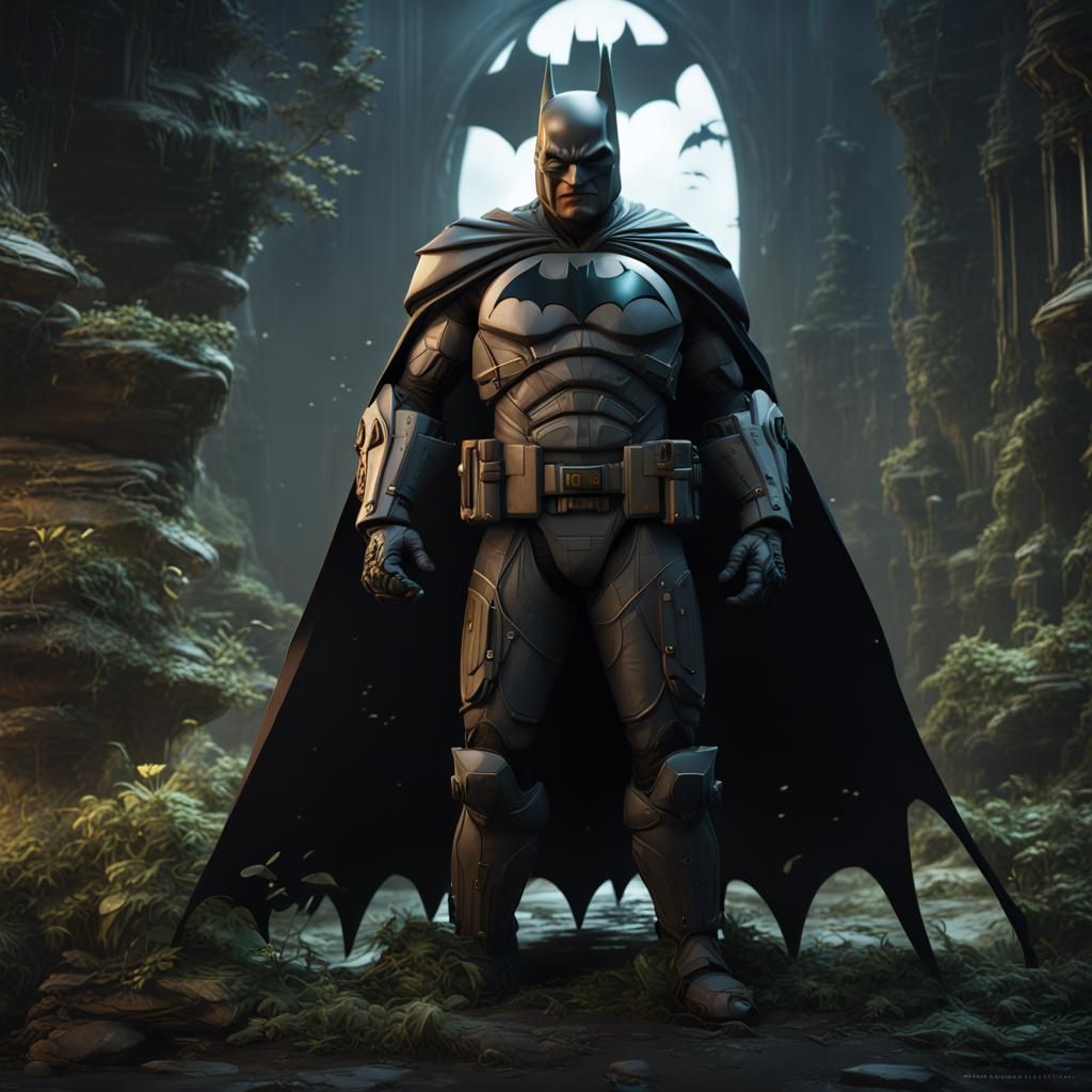 Batman Yoda: Detailed Matte Painting in Unreal Engine