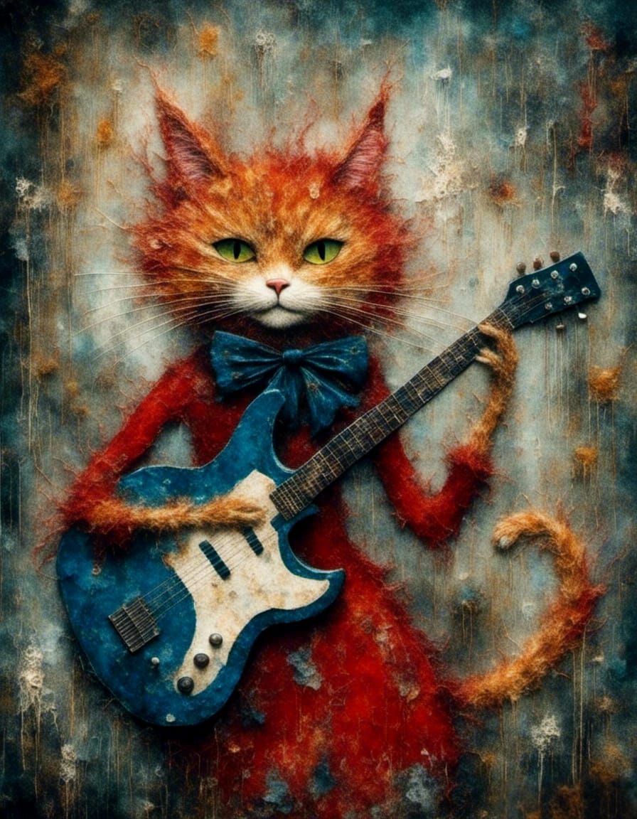 Kitty plays the Blues