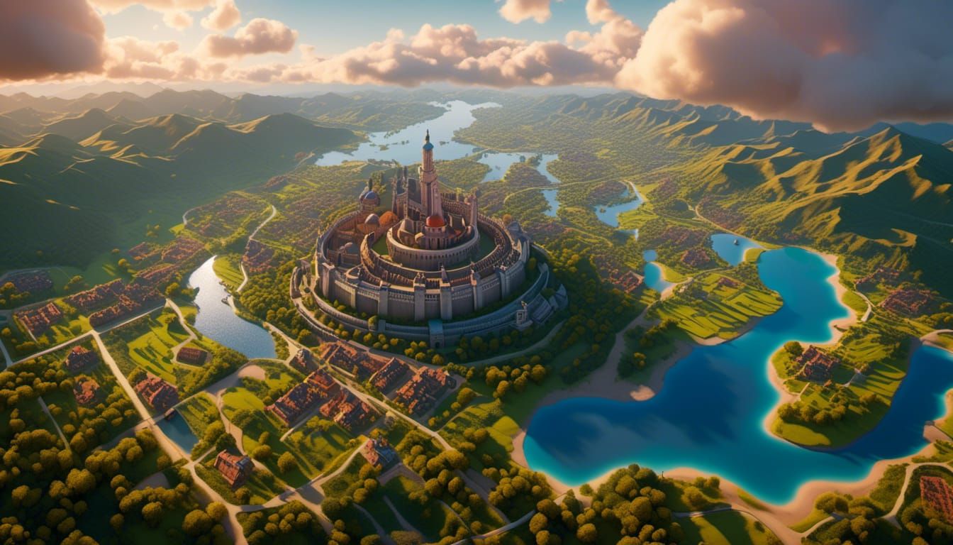 A Fantasy World of Cair Paravel