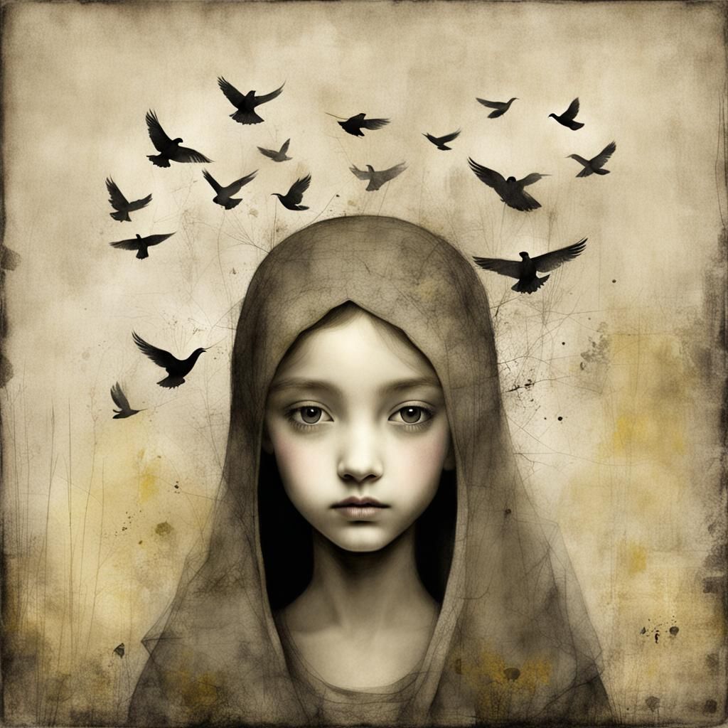 Abstract Composition with Bold Lines and Colors