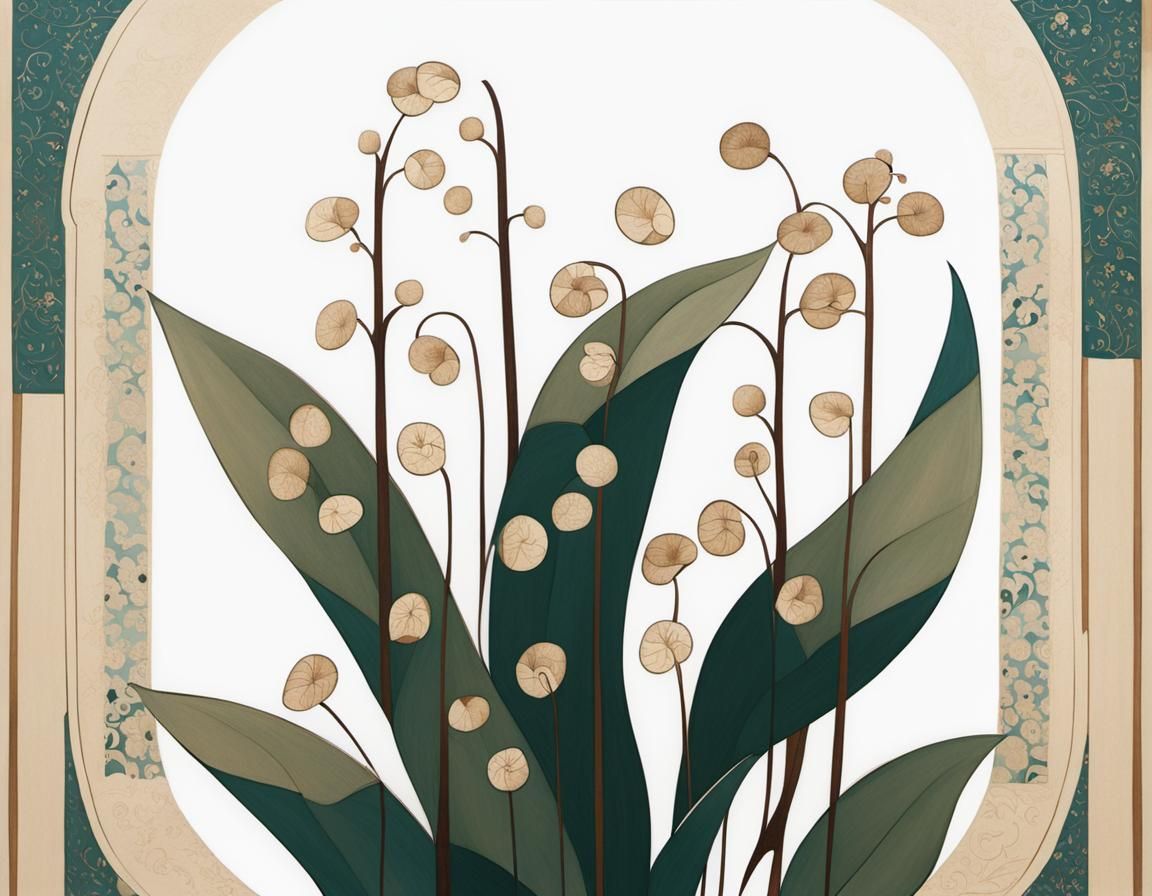 Artwork in the Style of Hayv Kahraman