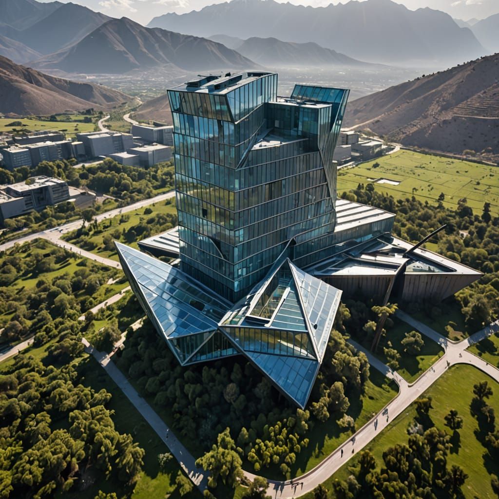 Modern Siamese Towers in Pragmatic Architecture