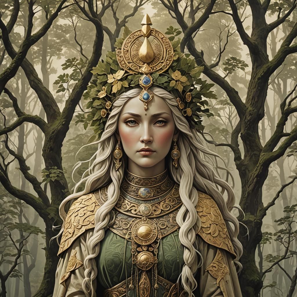 Louhi: Finnish Goddess of the North