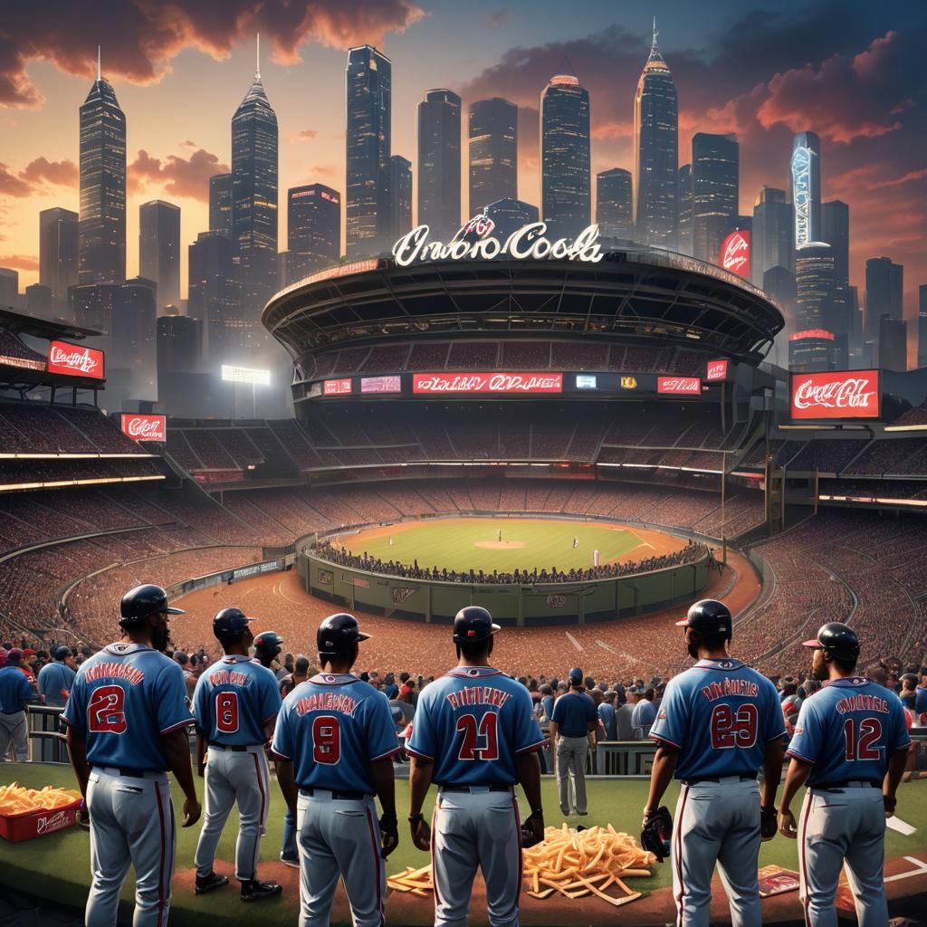 Atlanta Braves in Fantasy Stadium Concept Art