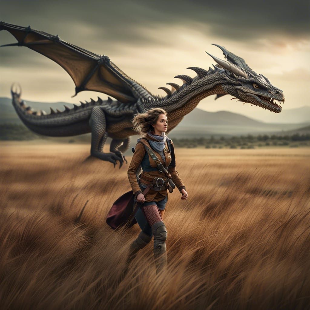 Adventurer & Her Dragon