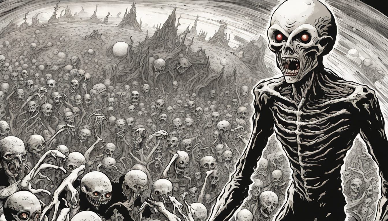 Horrific Doug Bradley Inspired Effigy Devours the Earth in a...