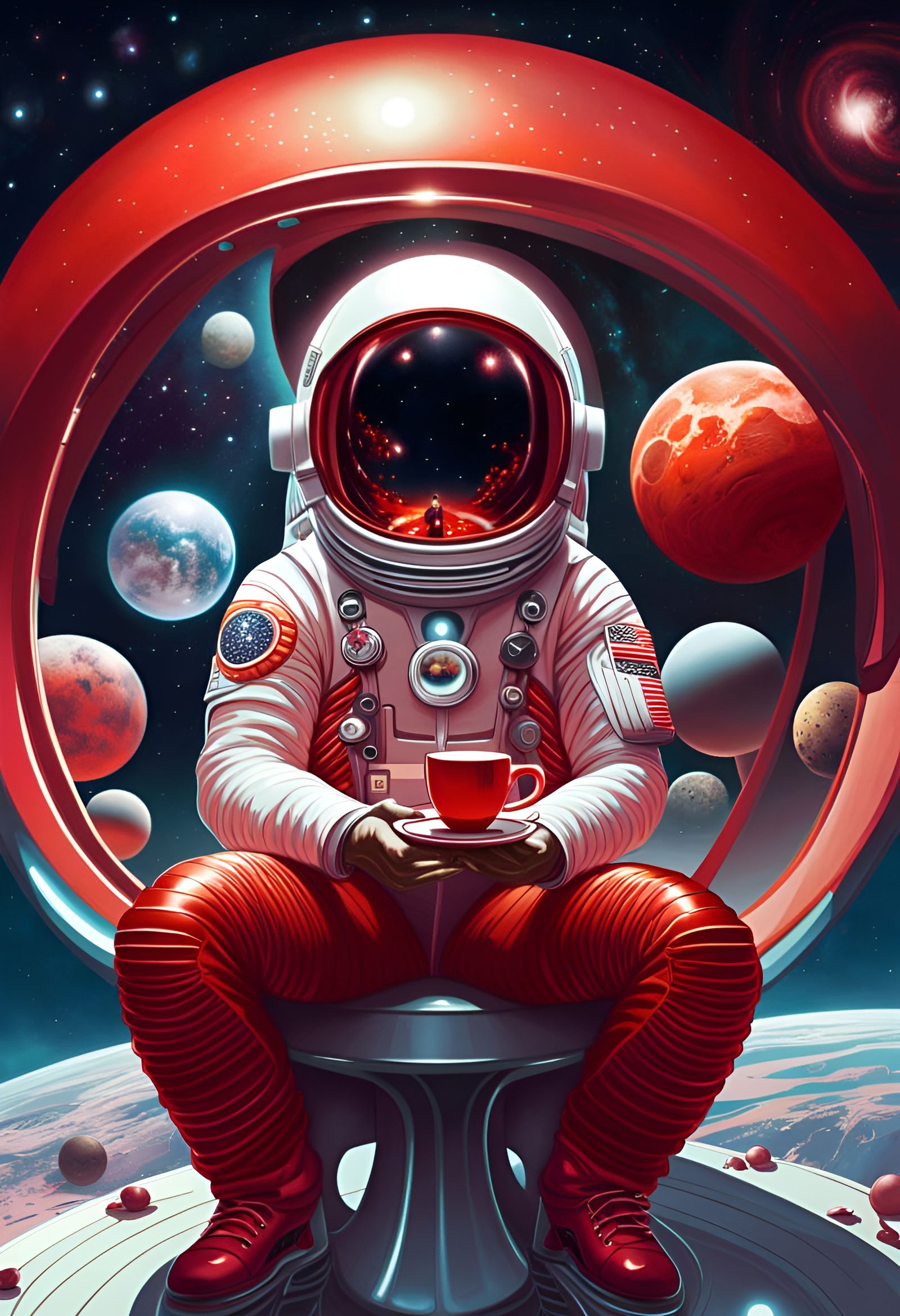 I'd die to take a sip.... Coffee