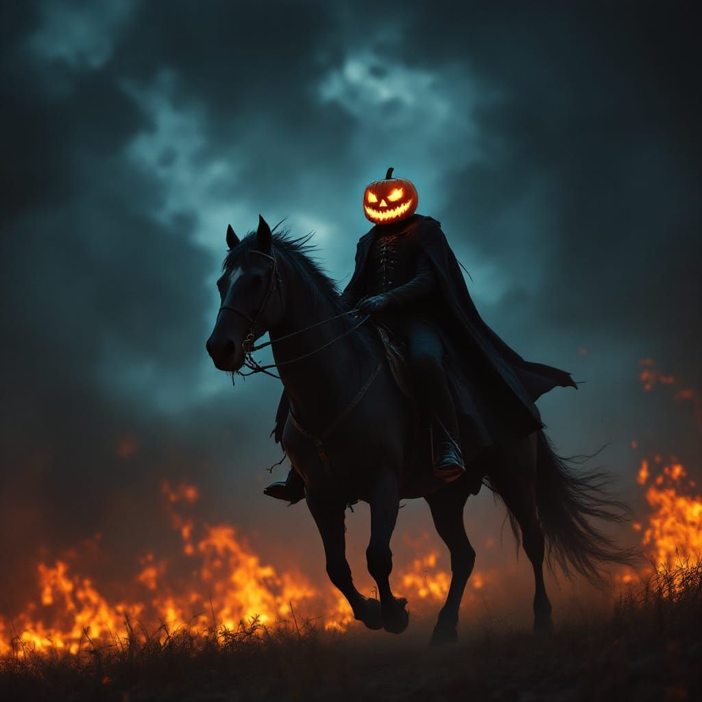 Headless Horseman Rides into an Epic Firestorm