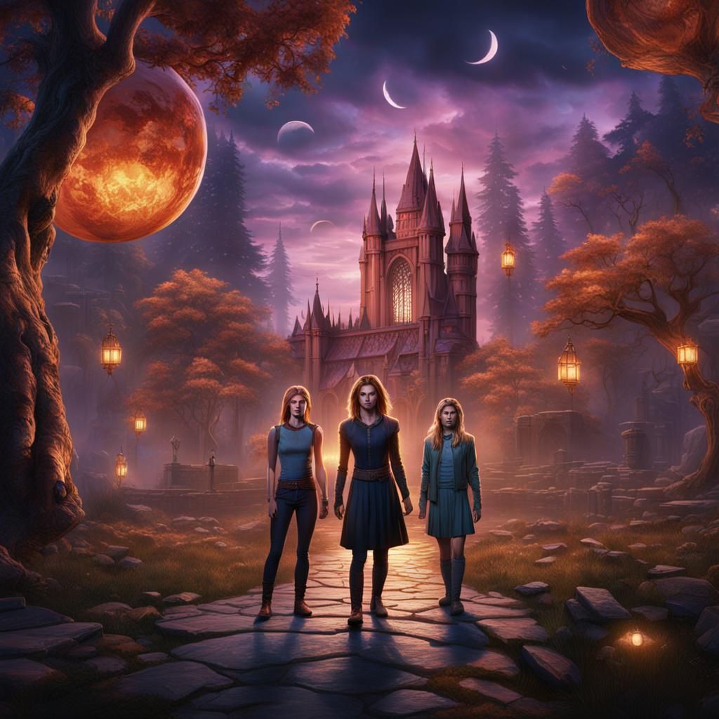 Buffy and Willow: Fantasy Archetypes in Digital Art