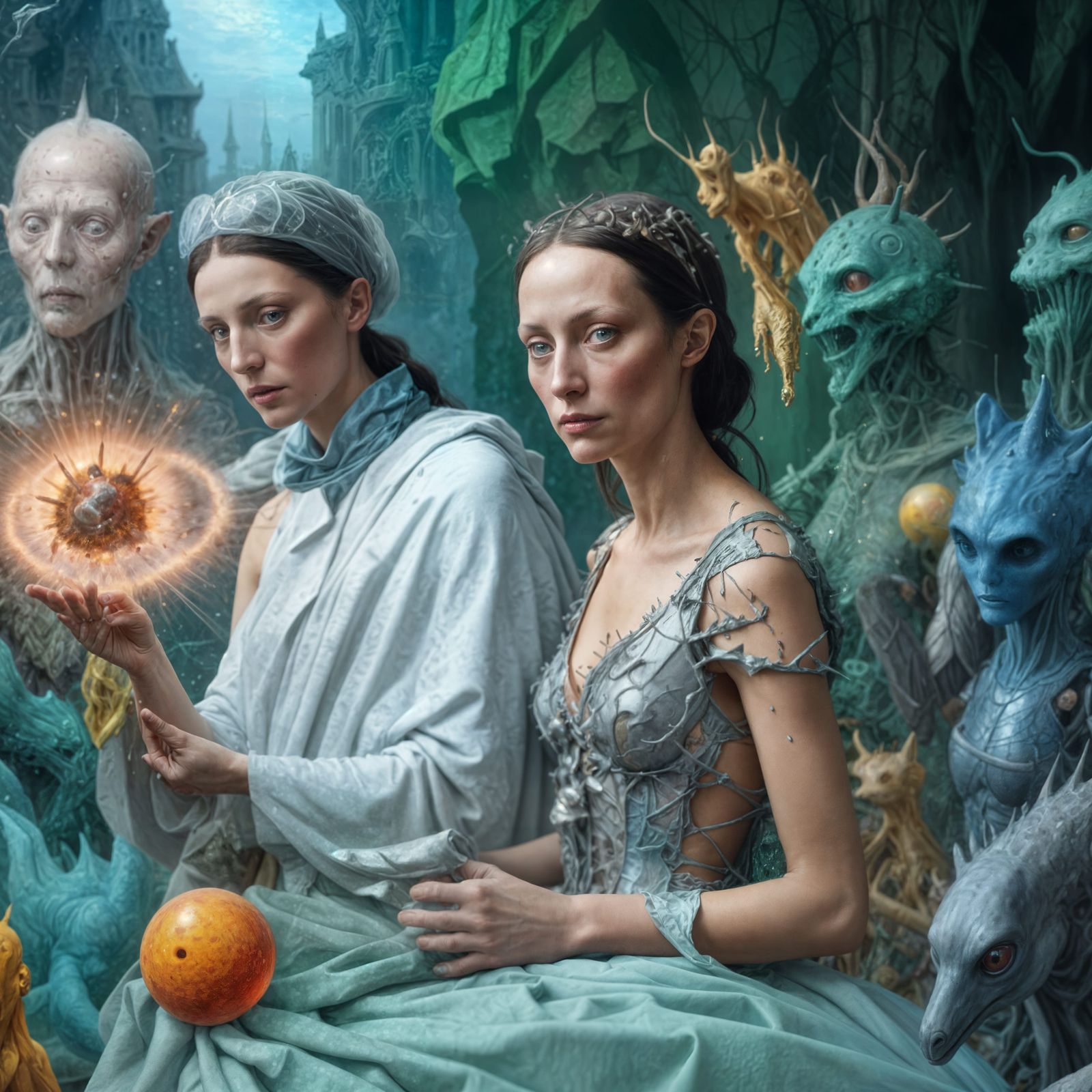 Queen's Top Technical Advisor is yielding a highly radioactive (they've ALL had their shots) and is her invention for cl...