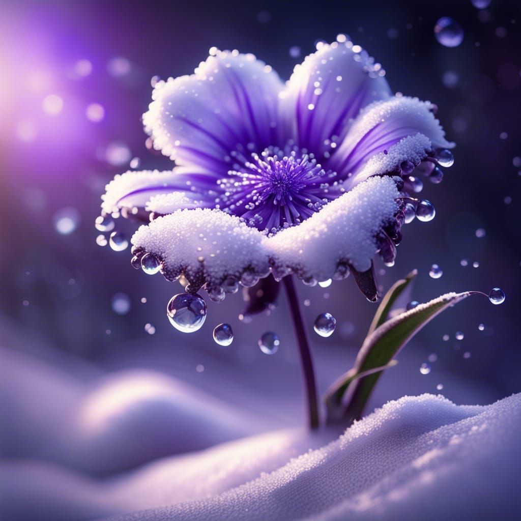 Snow flower