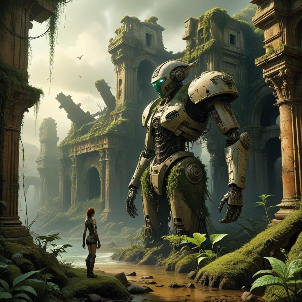 Le Colosse s'érode (The Colossus is eroding)