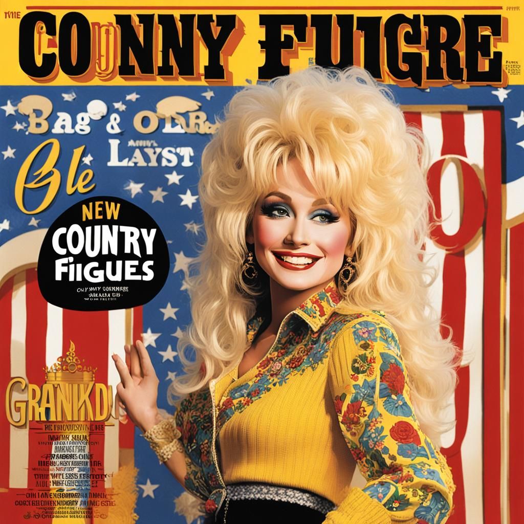 Magazine Cover: Young Dolly Parton at Grand Ole Opry