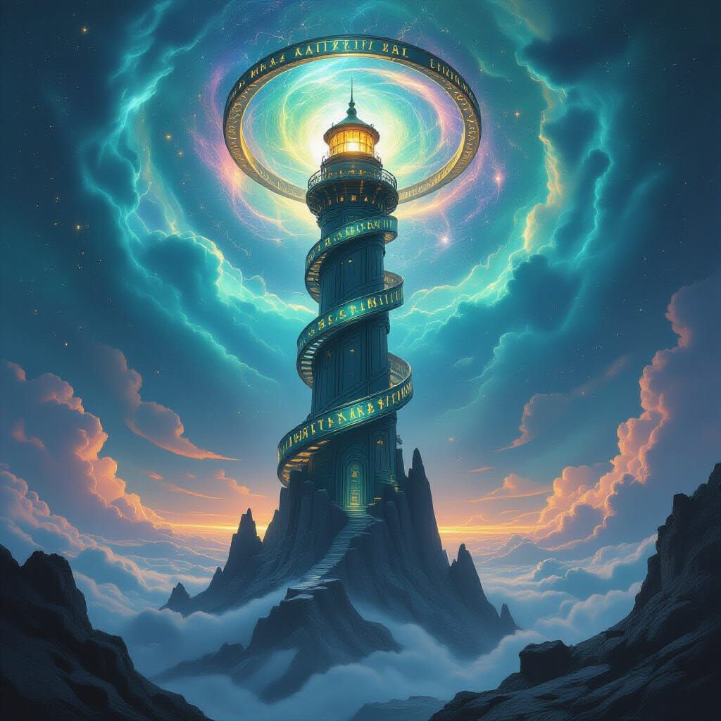 Lighthouse at the Center of the Universe