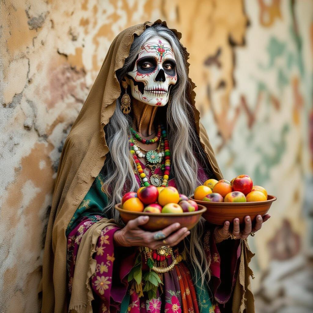 Mictecacihuatl: Mexican Goddess in Mystical Realism