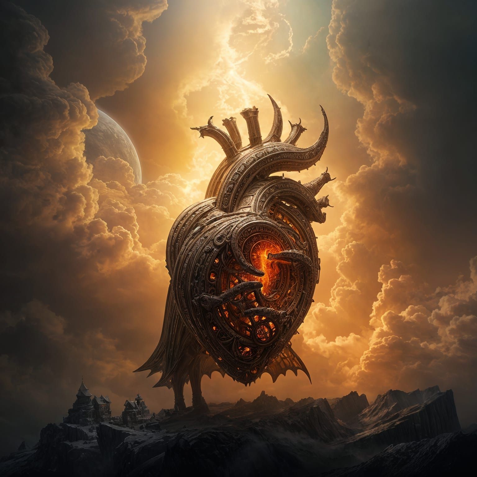 The Tell-Tale Heart: Digital Matte Painting