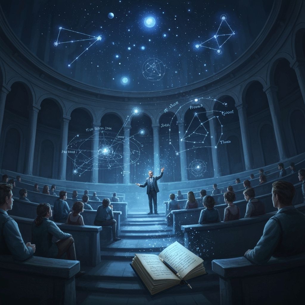 Cosmic Lecture in Open-Air Amphitheater