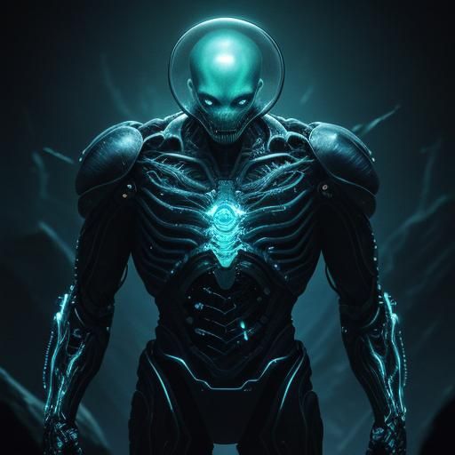 Deformed Alien Mass with Integrated Circuits