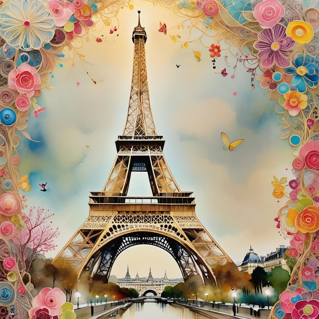 Eiffel Tower in Paris