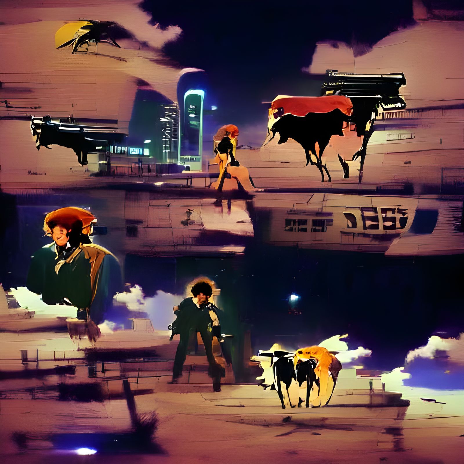 Cowboy Bebop AI Interpretation