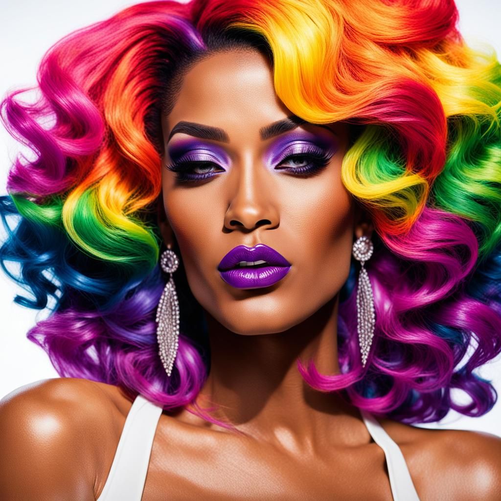 Pop Art Portrait of Joseline Hernandez in Vivid Colors