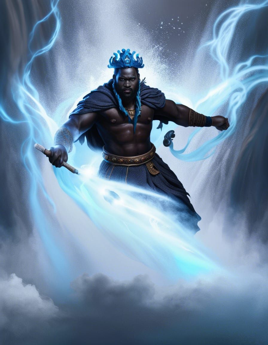 Ta Kora challenges Death (Owuo)