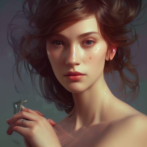 Hyperdetailed Portrait in Dynamic Lighting