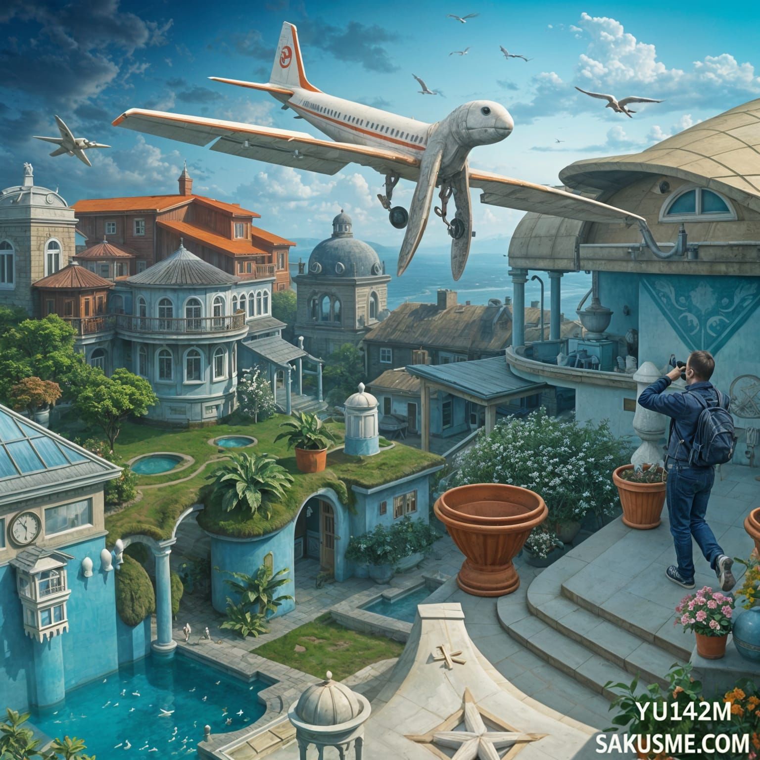 Surreal Photo of Enigmatic Subject