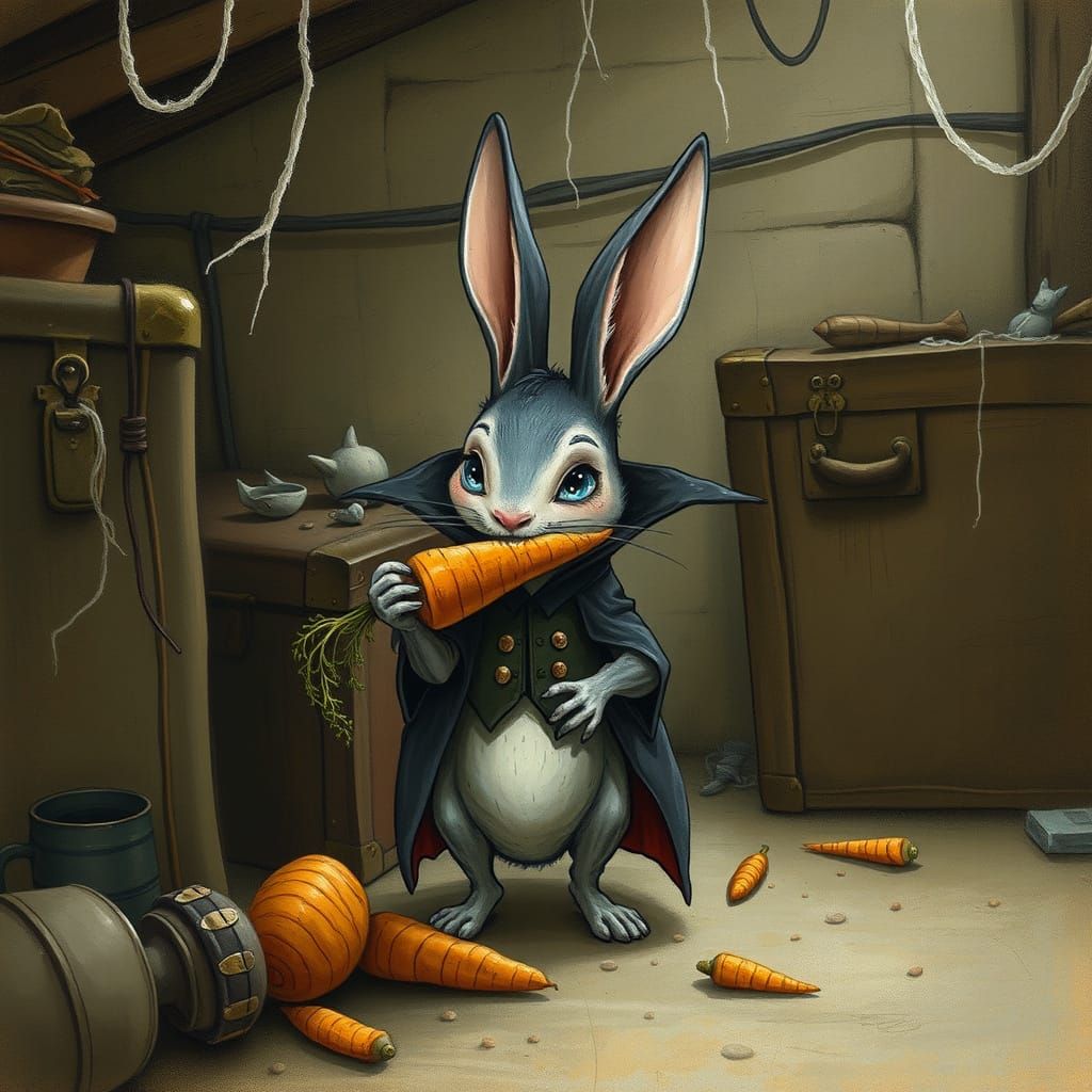 Children's Storybook cover. "Bunnicula, Vampire Bunny"