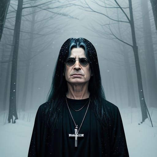 Ozzy Osbourne 'Dreamer' Performance in Winter Forest