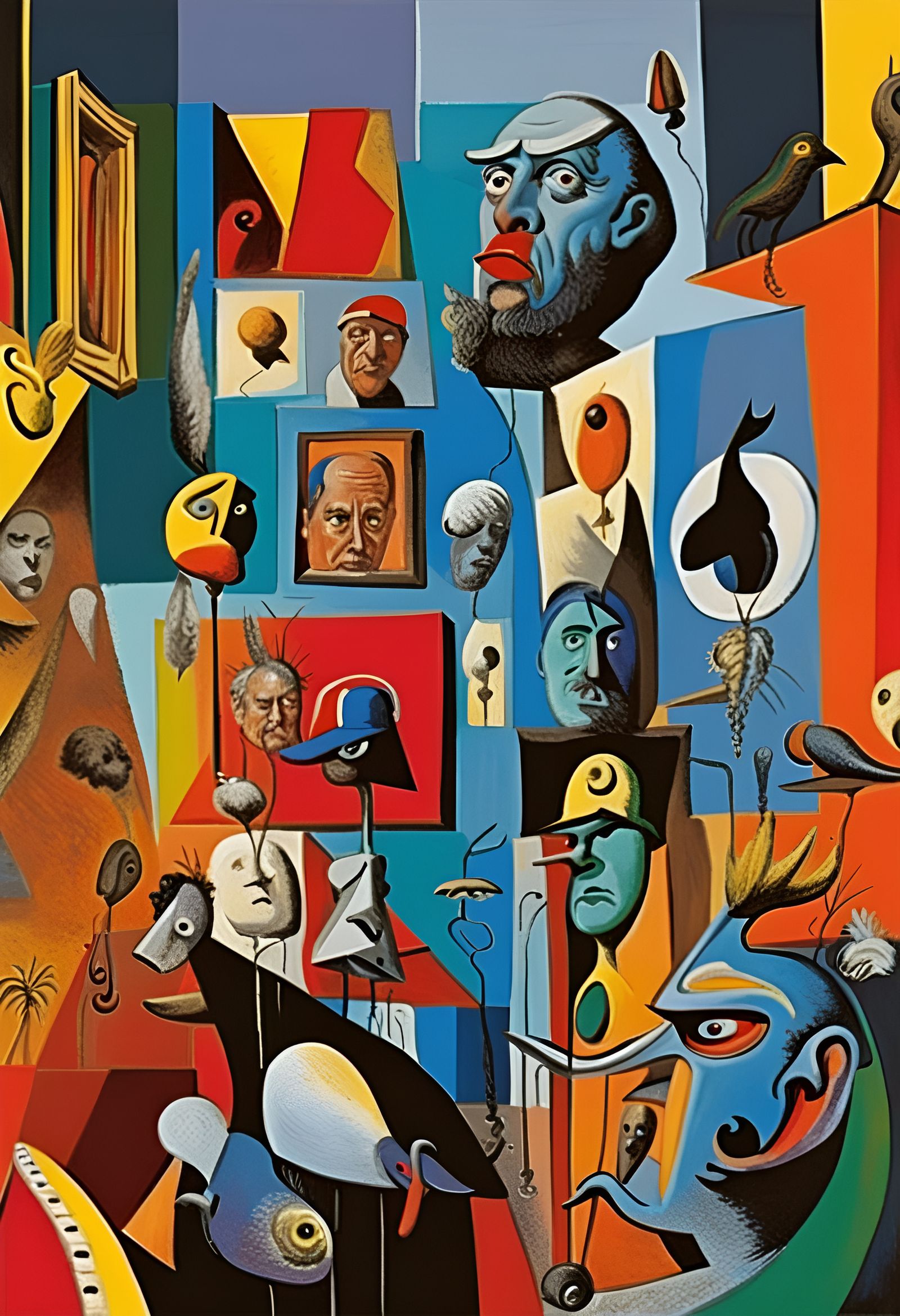 Opera Singers in Opium Dreams: Abstract Art